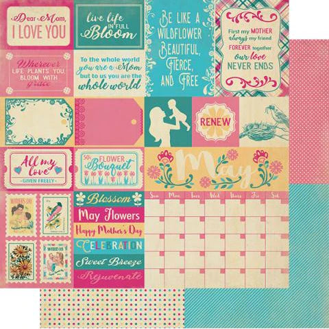 The Calendar Collection - 12x12 May Sentiments