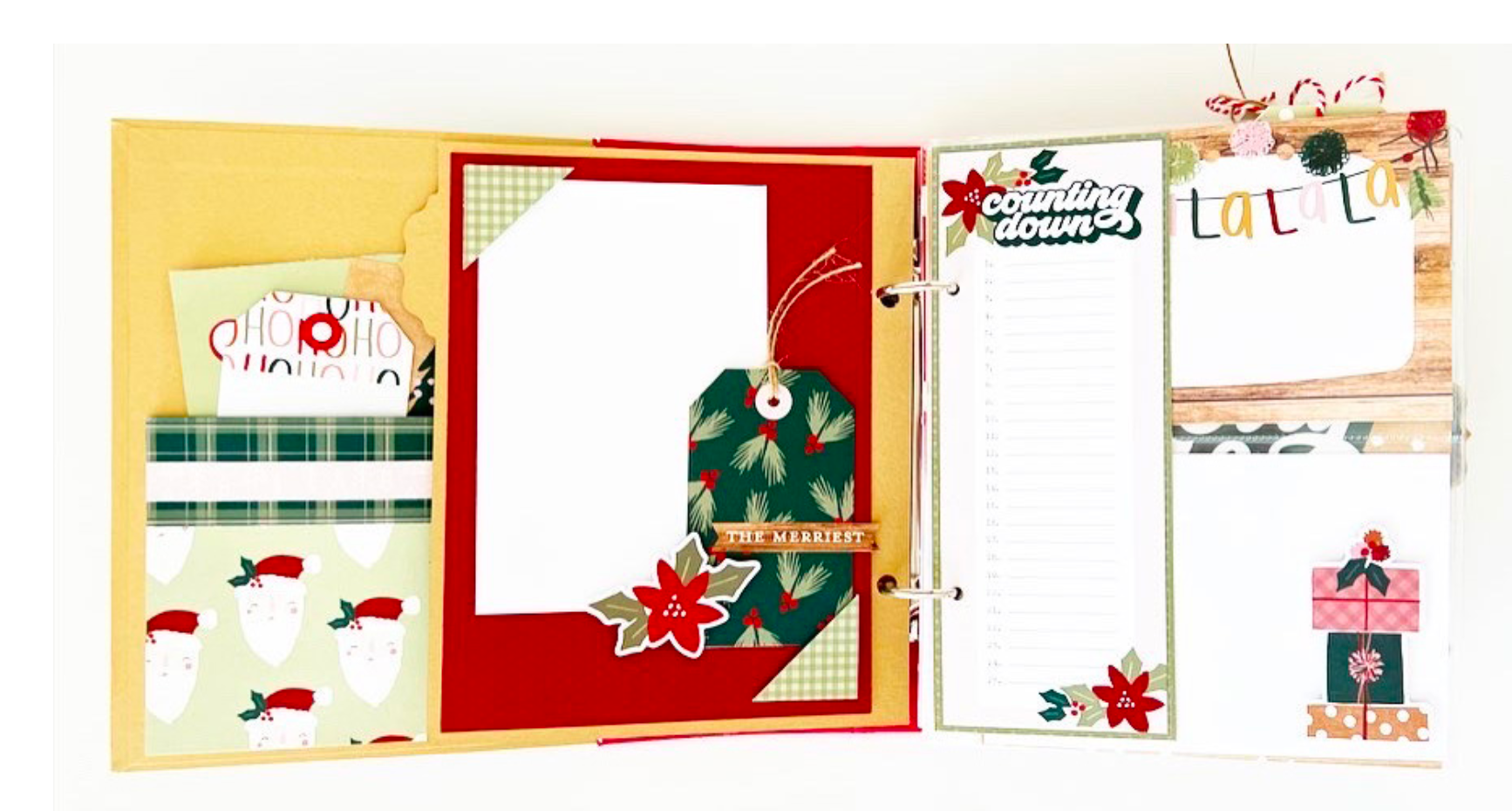 Boho Christmas 6x8 SN@P! Binder Kit