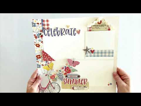 Simple Vintage Linen Market Page Kit