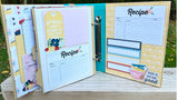 5x7 recipe card binder 5x7 Recipe Card Binder, Personalized, Homemade with Love & Butter