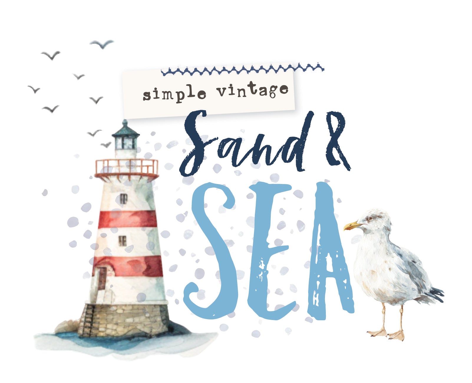 Simple Vintage Sand & Sea Binder Kit by Simple Stories
