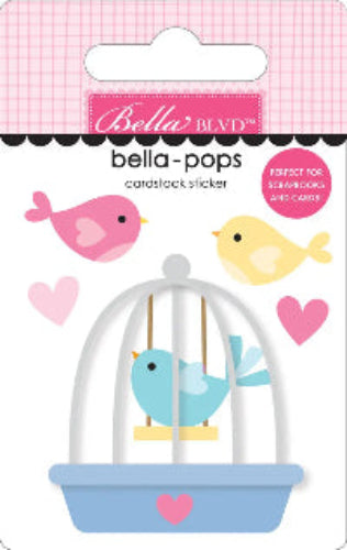 Bella-pops 3D stickers - Tweet Tweet