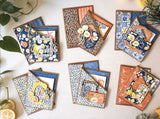 Graphic 45 Card Class Series  - Take the Scenic Route Peel Back Card Kit