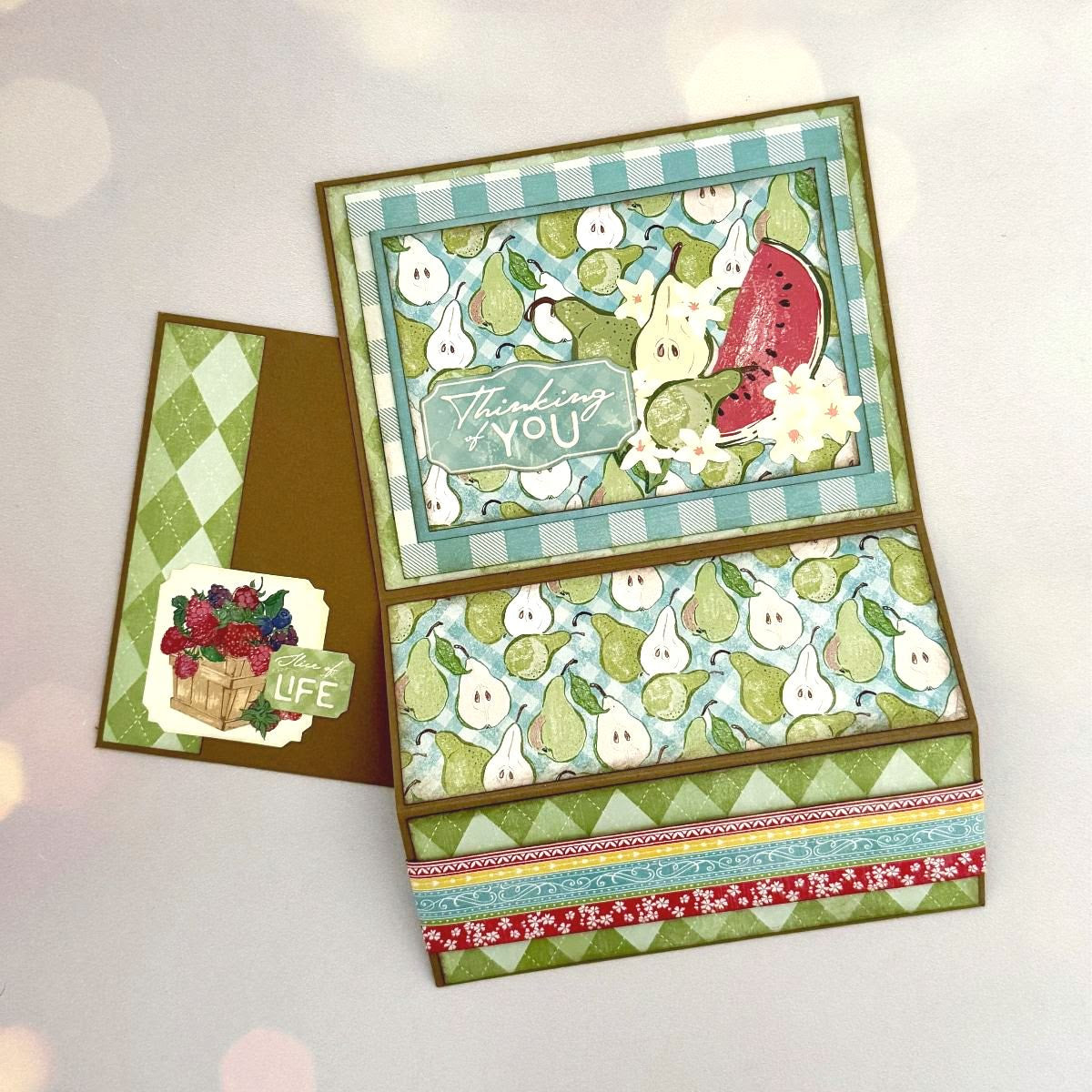 Graphic 45 Card Class Series  - Slice of Life Card Kit