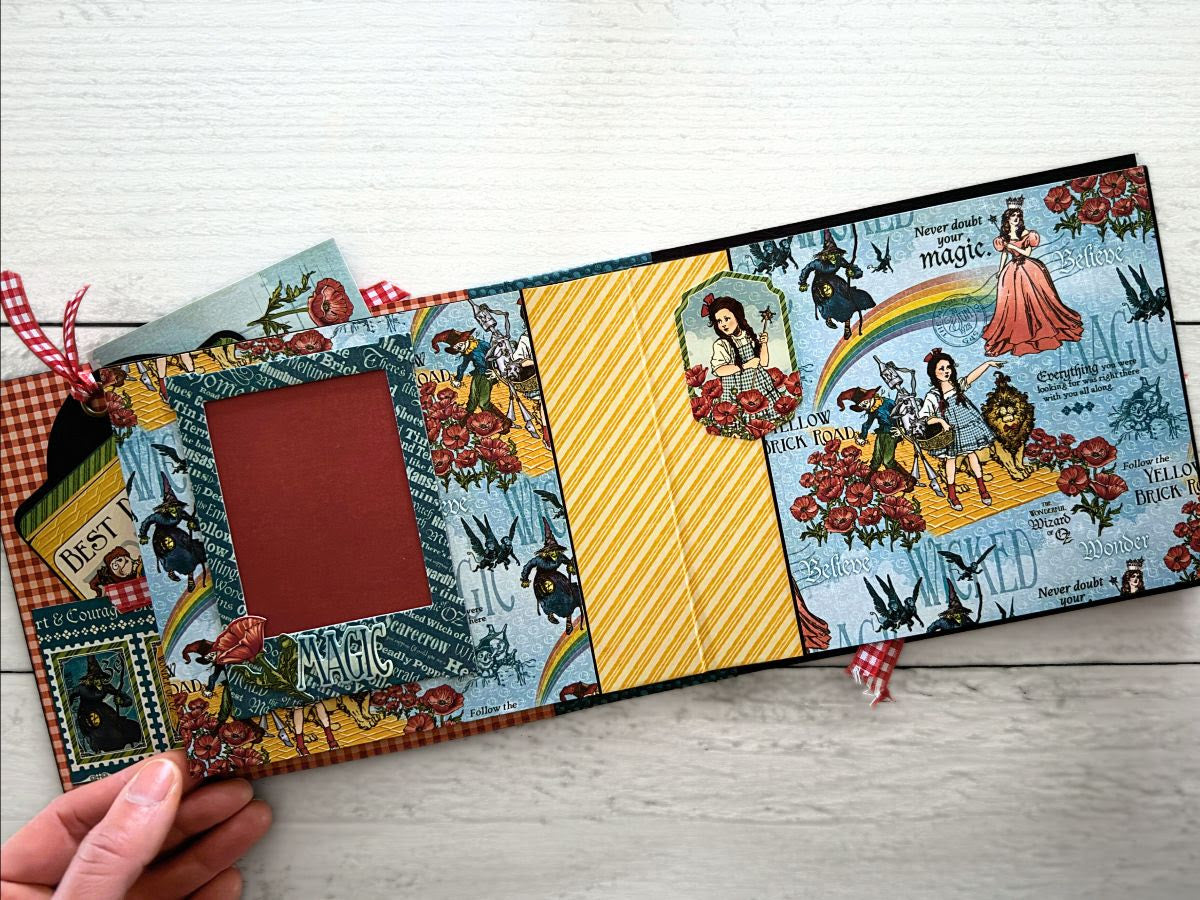 Graphic 45 Class Series - Wonder of Oz Accordion Tag Album Kit