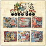 Graphic 45 Card Class Series  - Wonder of Oz Triple Z-Fold Card Set