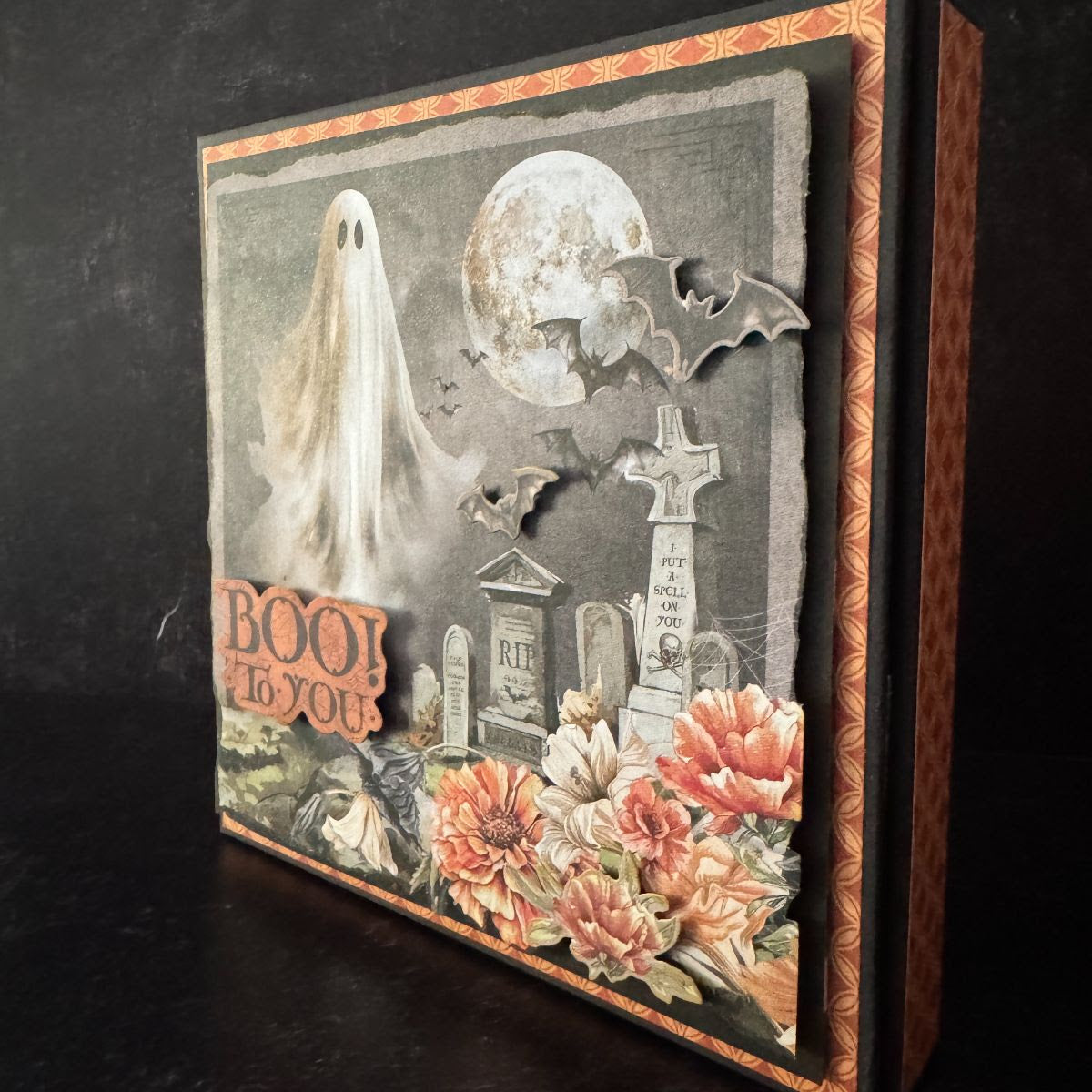 Graphic 45 Class Series Vol  6  2025 - Ghostly Greetings – Trick or Treat Trifold Album