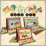Graphic 45 Card Class Series  - Slice of Life Card Kit