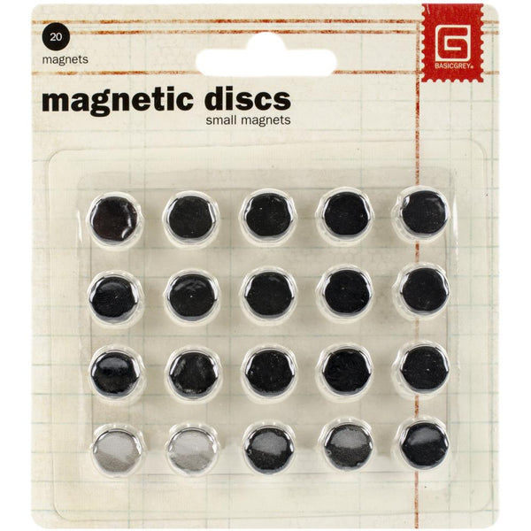 Magnetic Discs Small  .375" 20/Pkg
