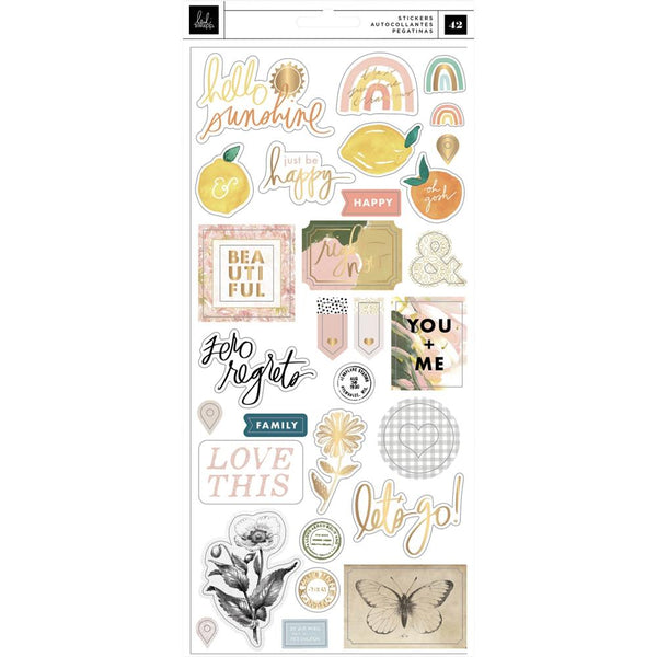 Storyline Chapters Cardstock Stickers 42/Pkg by Heidi Swapp