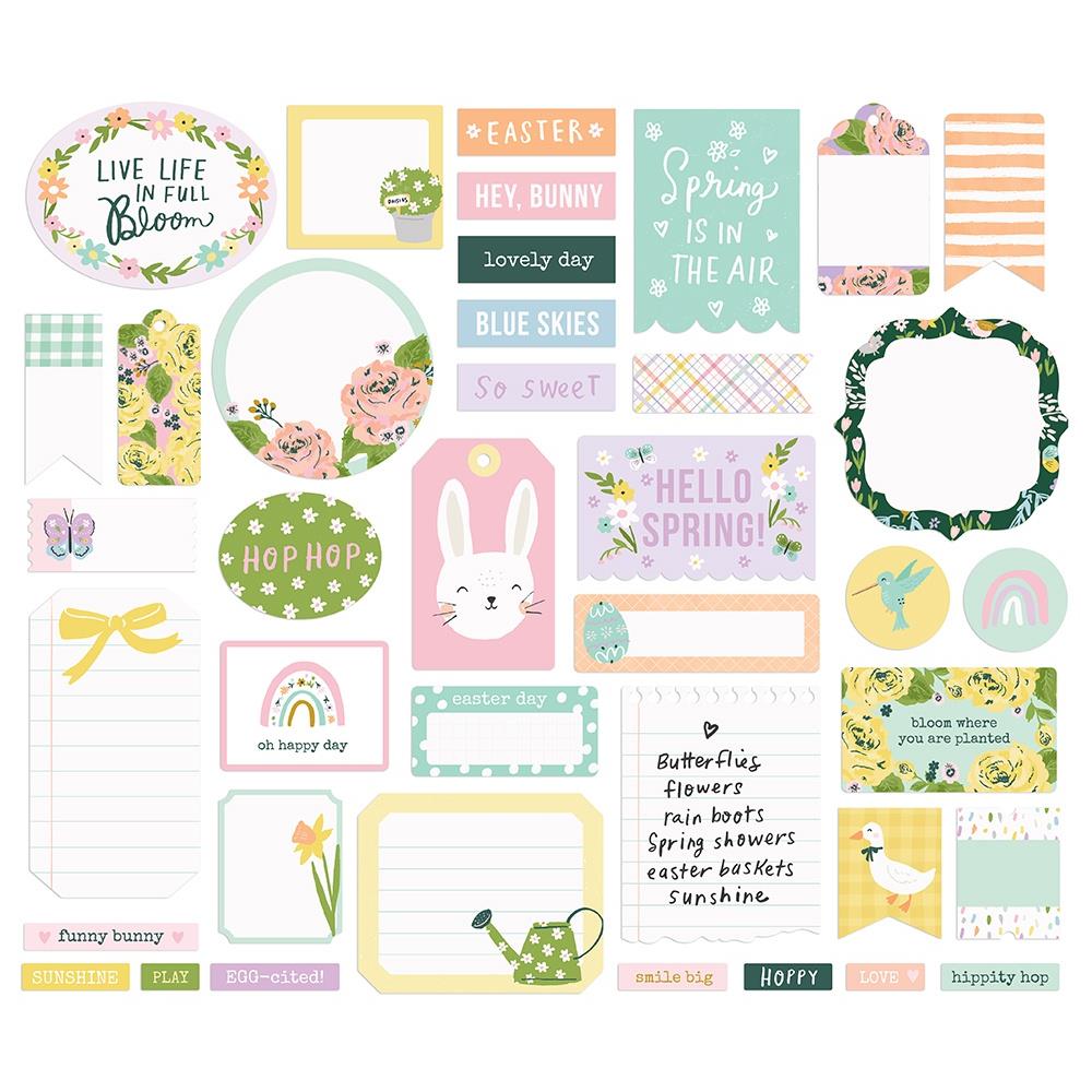 Bunnies + Blooms Journal Bits