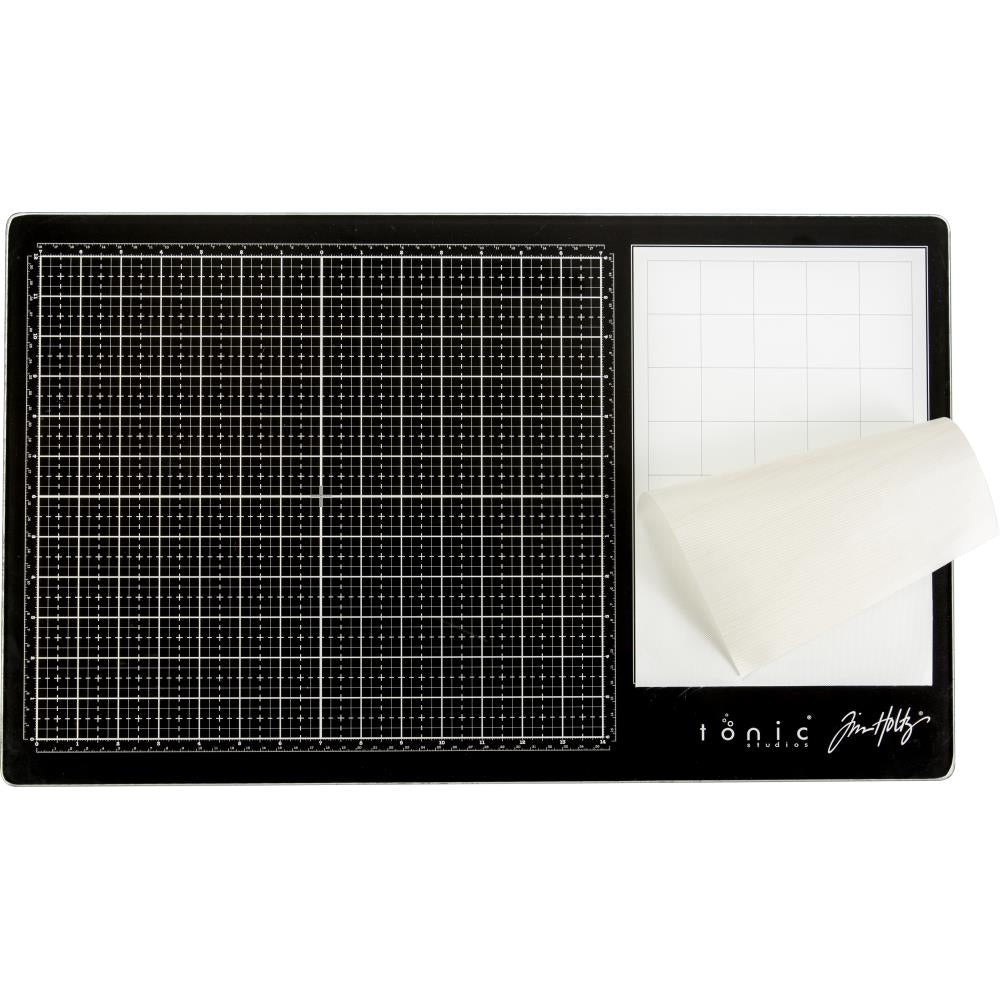 Tim Holtz Glass Media Mat 23.75"X14.25"