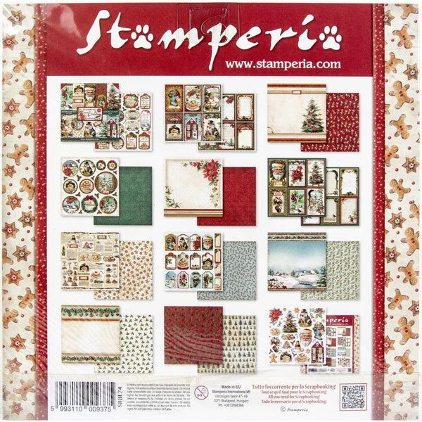 Double Face Classic Christmas- Block 10 Sheets 12x12