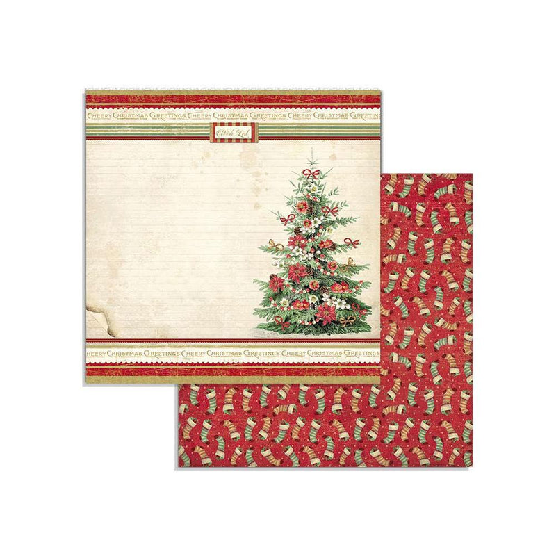 Double Face Classic Christmas- Block 10 Sheets 8x8