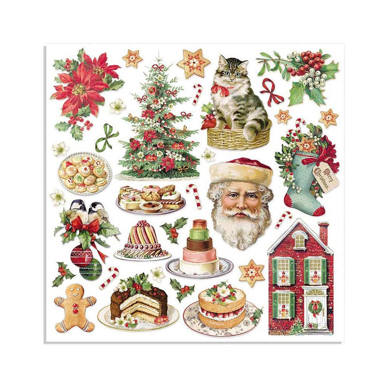 Double Face Classic Christmas- Block 10 Sheets 8x8