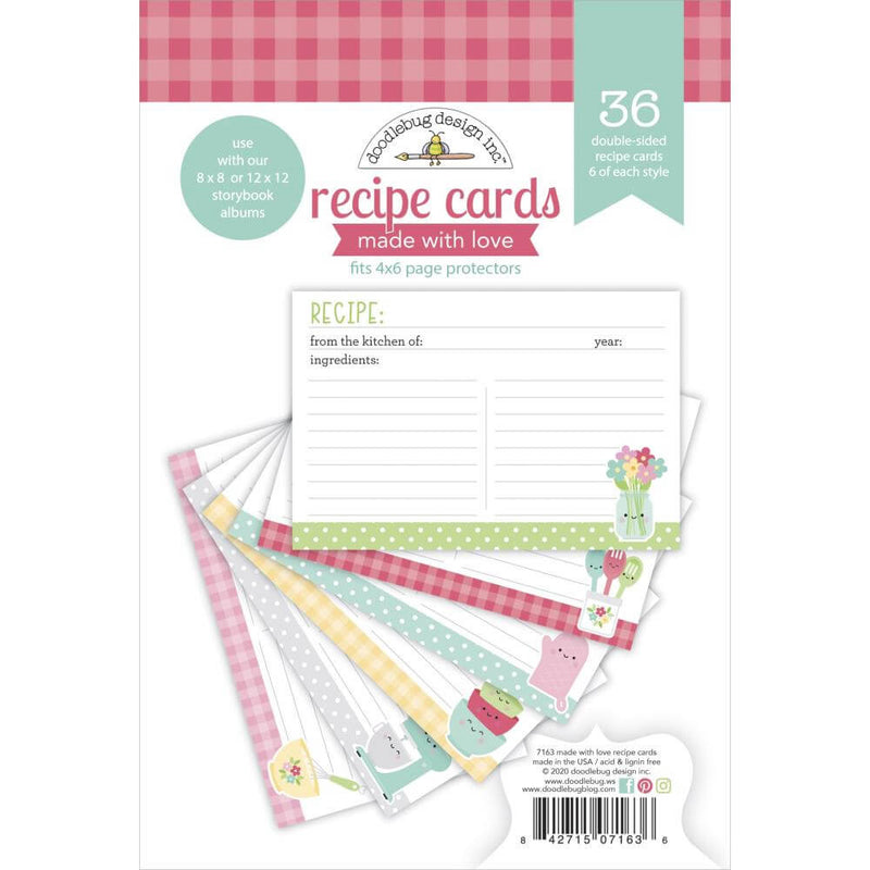 Double-sided Recipe Cards