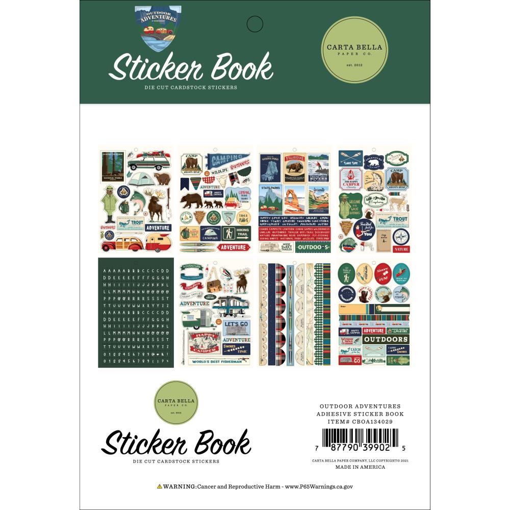 Outdoor Adventures Sticker Book