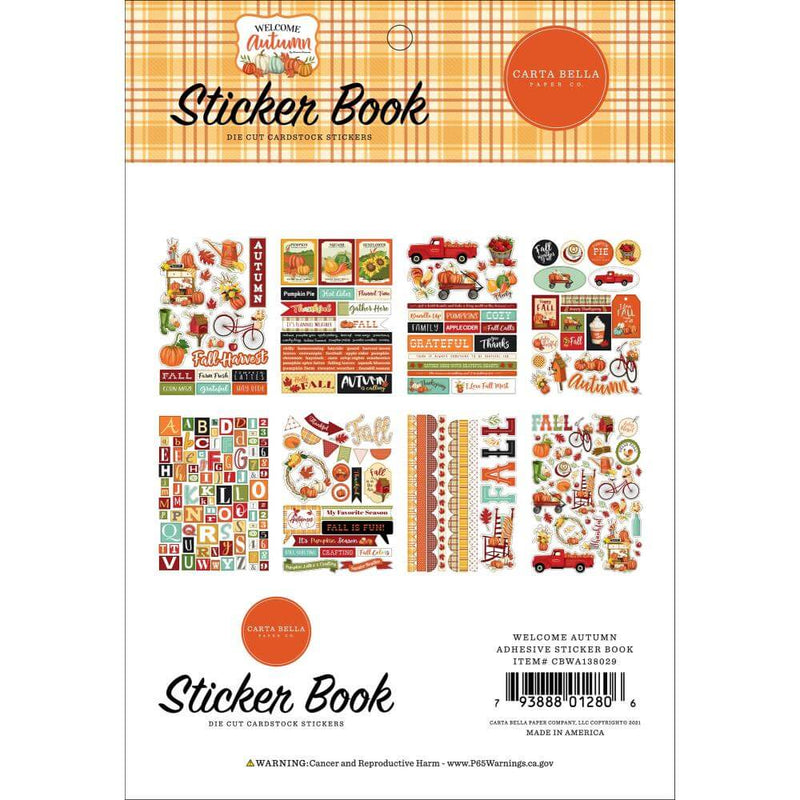 Welcome Autumn Sticker Book