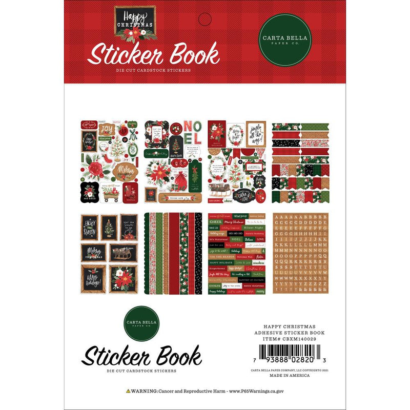 Happy Christmas Sticker Book