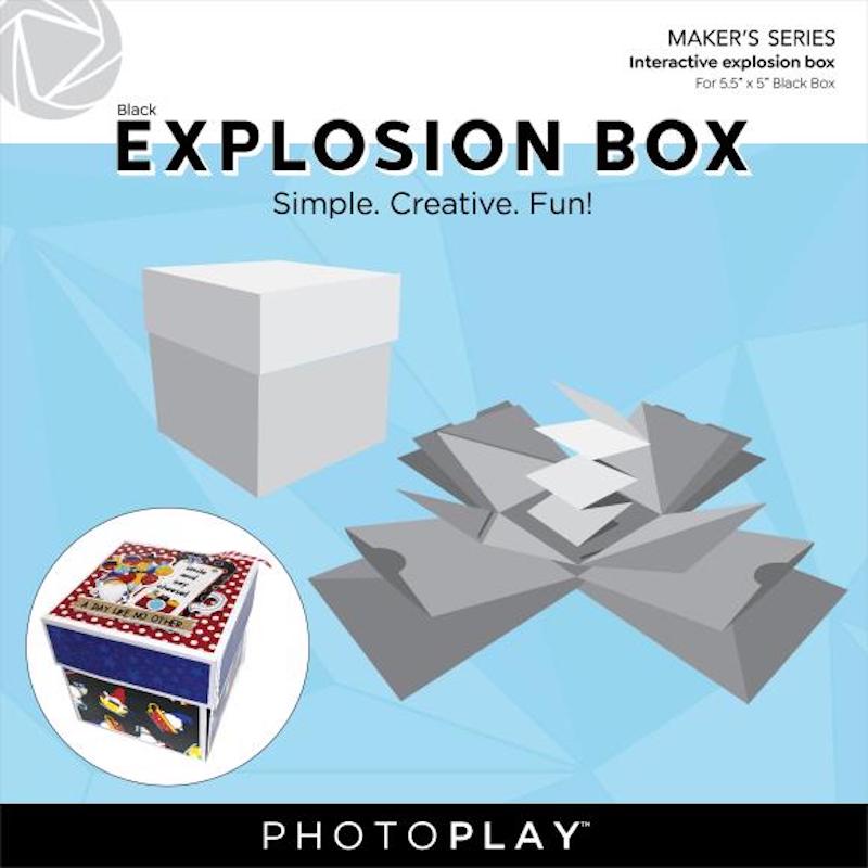 PhotoPlay Explosion Box - black