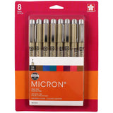 Sakura Pigma Micron .5mm Pen Set 8/Pkg