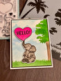 Sending Huge Hugs Stamp and Stencil Kit by Amy Sonnemann