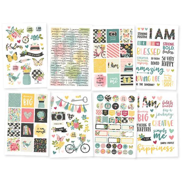 I Am 4x6 Sticker Sheets