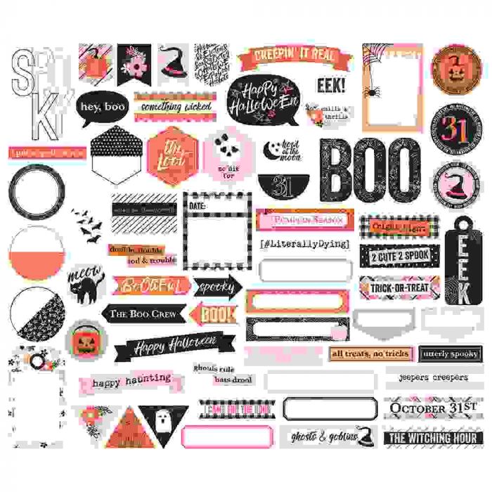 Happy Haunting Journal Bits & Pieces