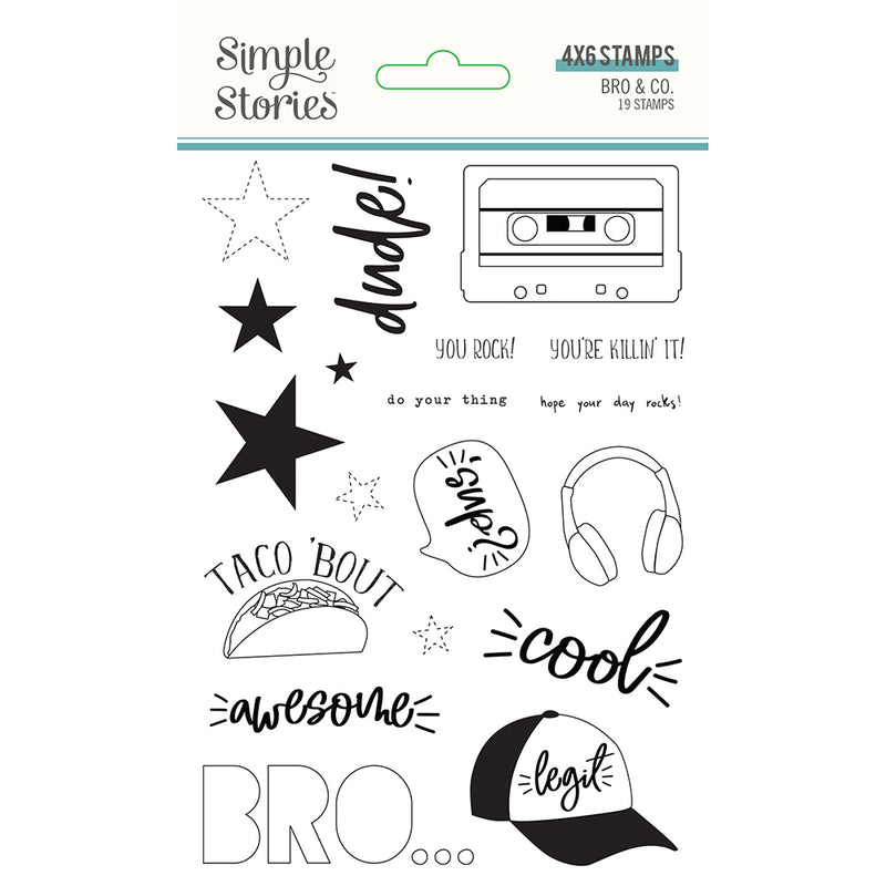 Bro & Co. Stamps by Simple Stories