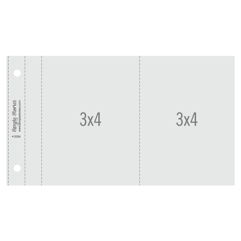 3x4 Pack Refills 4x6 SN@P! Flipbook Pages