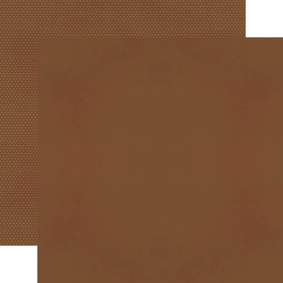 Color Vibe 12x12 Textured Cardstock - Brown