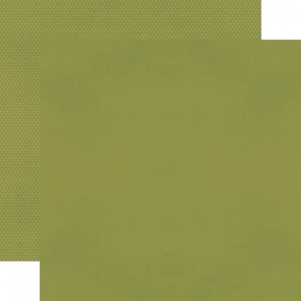 Color Vibe 12x12 Textured Cardstock - Olive