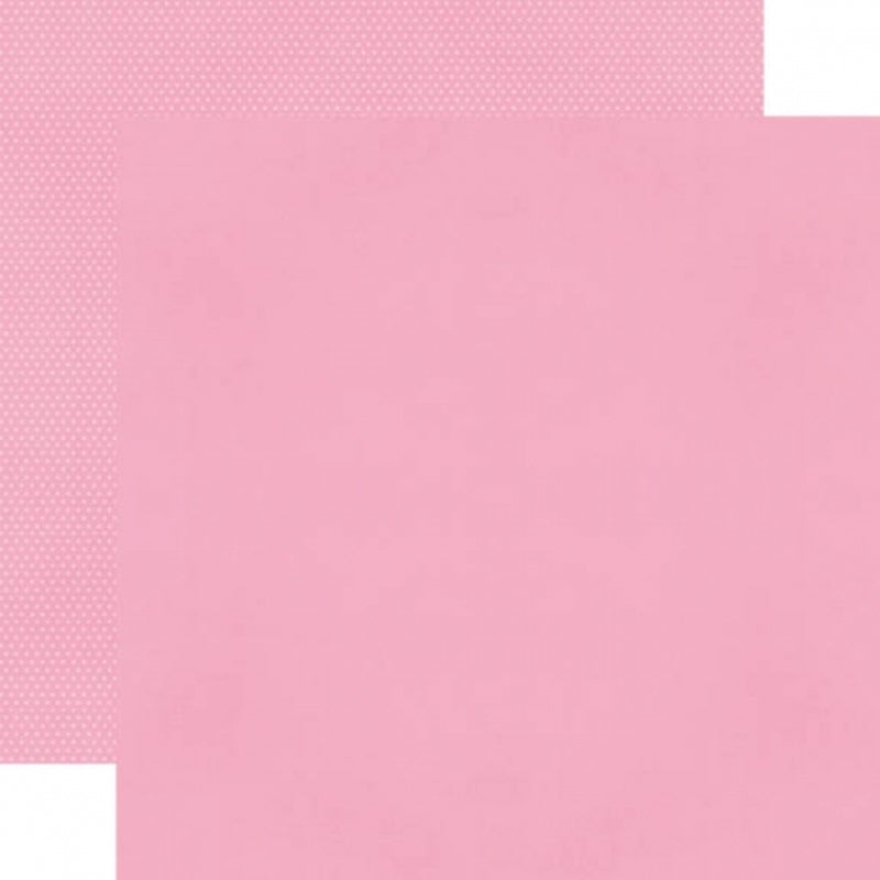 Color Vibe 12x12 Textured Cardstock - Bubblegum