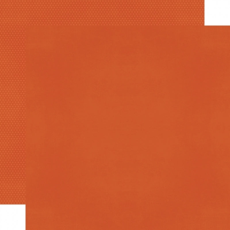 Color Vibe 12x12 Textured Cardstock - Pumpkin