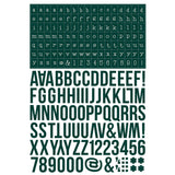 Color Vibe Collection - Sticker Book - Alphabet - Darks