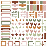 Color Vibe Chipboard Bits & Pieces - Boho