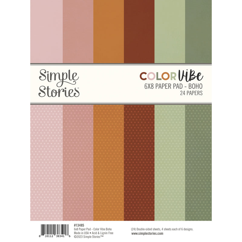 Color Vibe Boho - 6x8 Pad