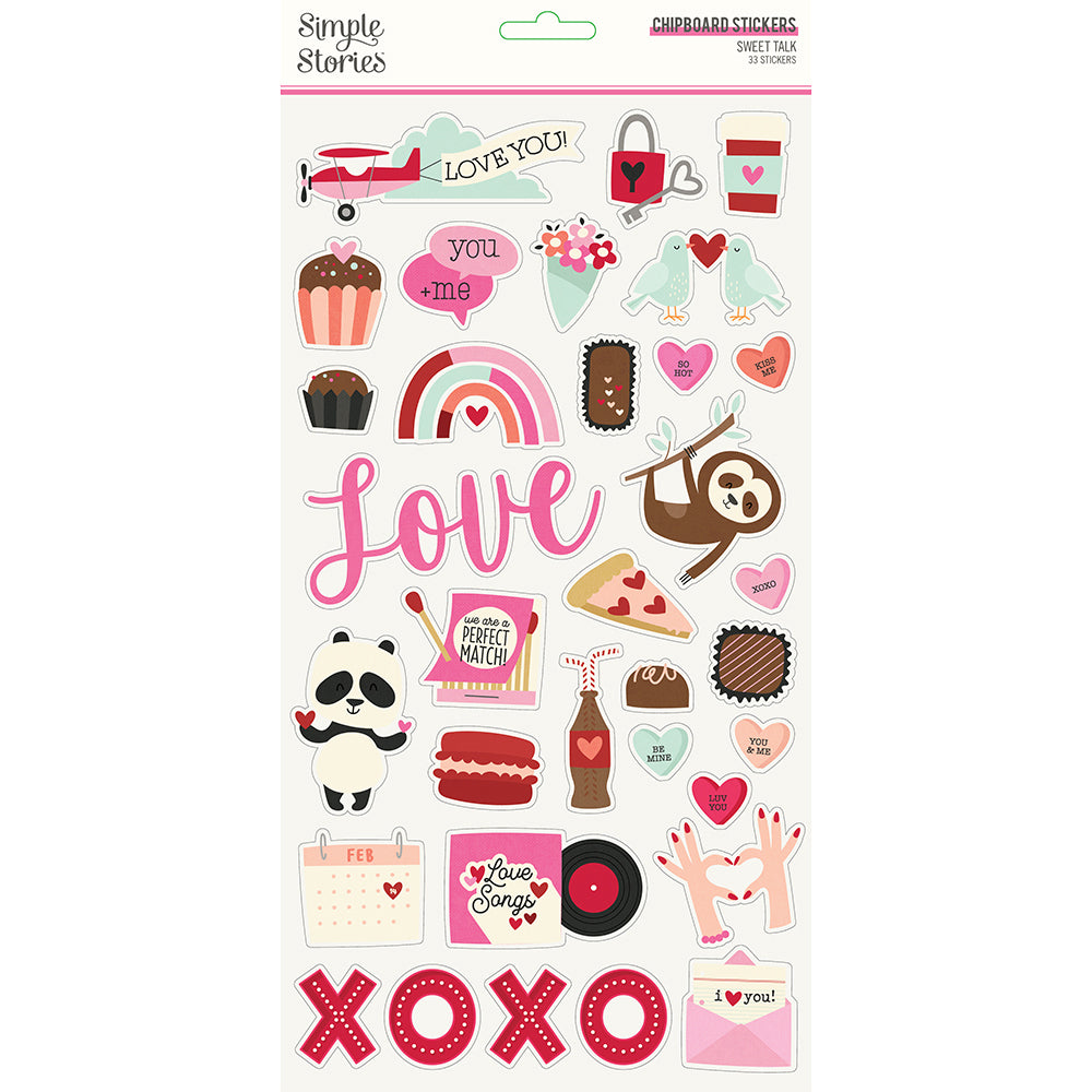 Sweet Talk 6x12 Chipboard