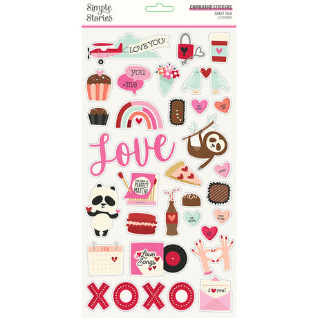 Sweet Talk 6x12 Chipboard