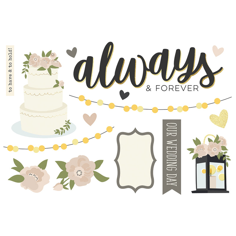 Simple Pages Page Pieces - Wedding