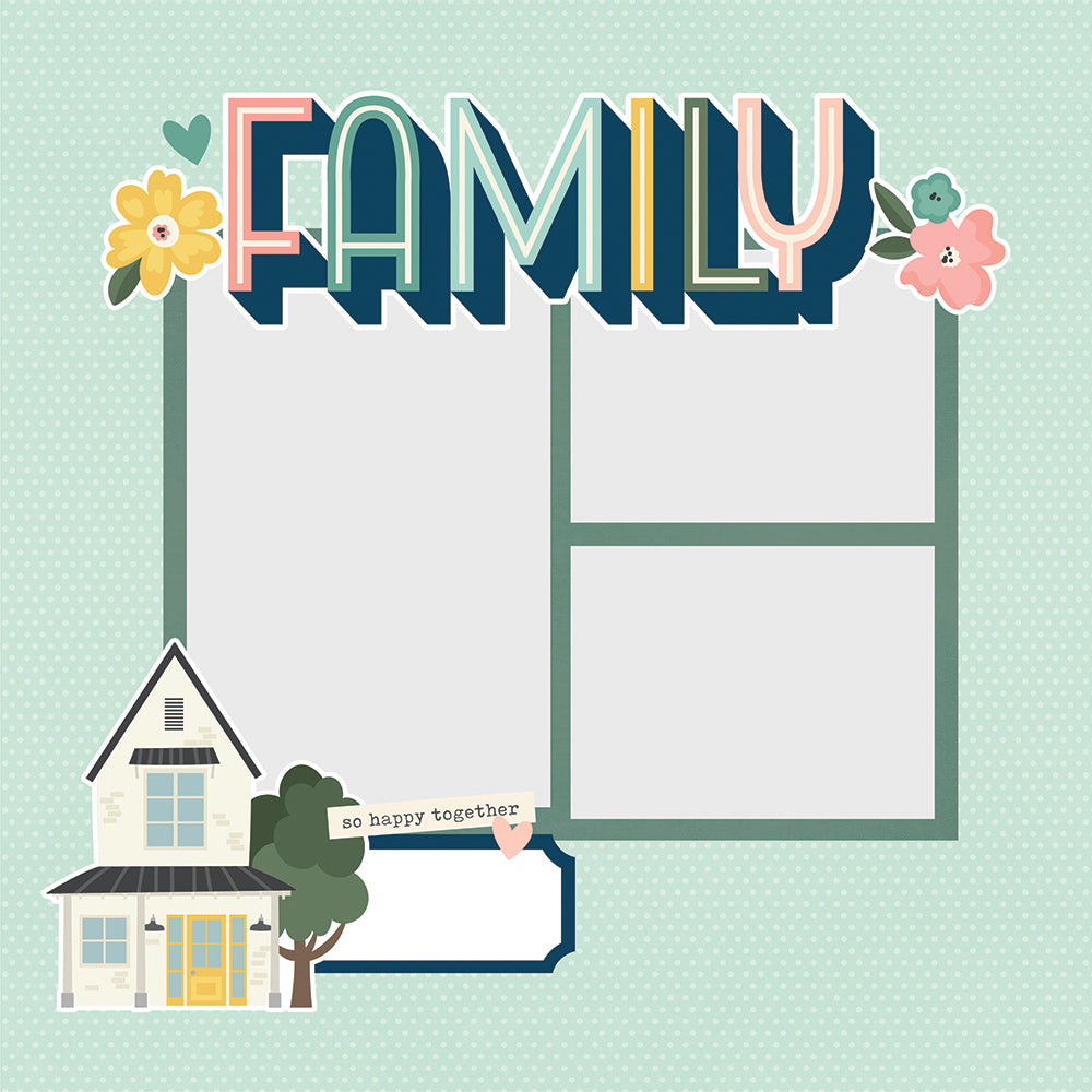 Simple Pages Page Pieces - Family