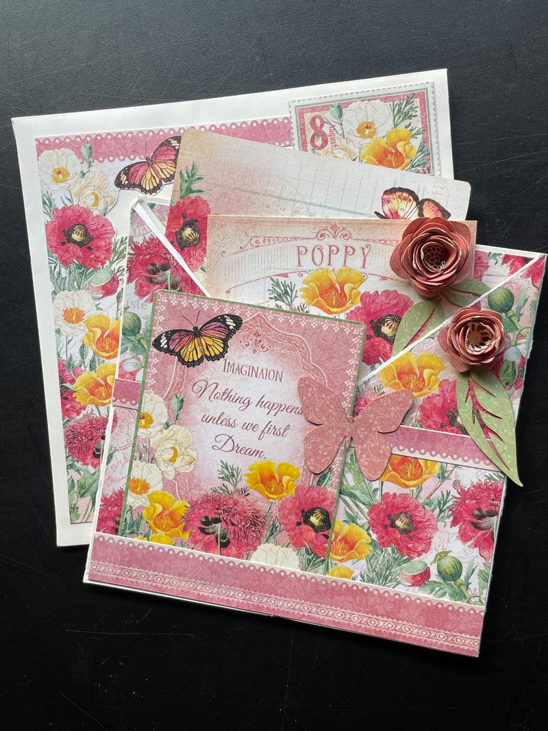 Graphic 45 Card Kit Vol 1 2023 - Flower Market — Floral Pocket Card Se –  Button Farm Club