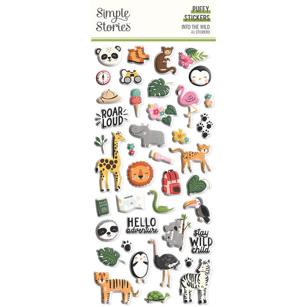Into the Wild - Puffy Stickers