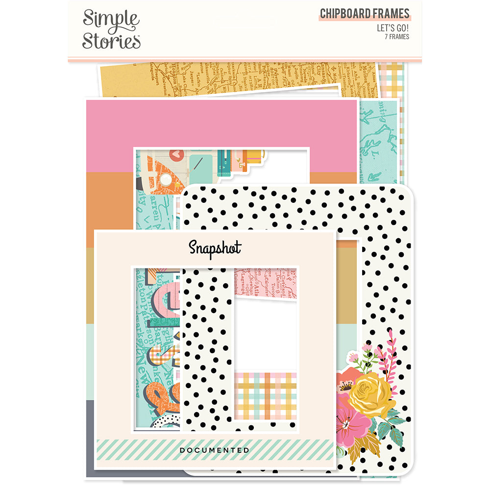 Let's Go - Chipboard Frames