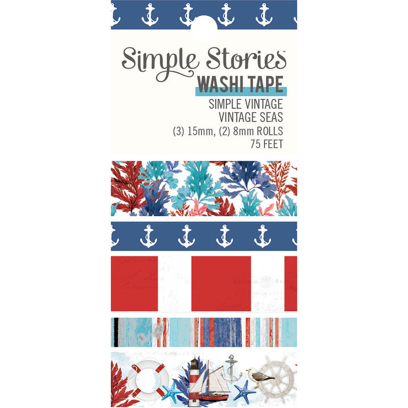 Simple Vintage Vintage Seas -Washi Tape