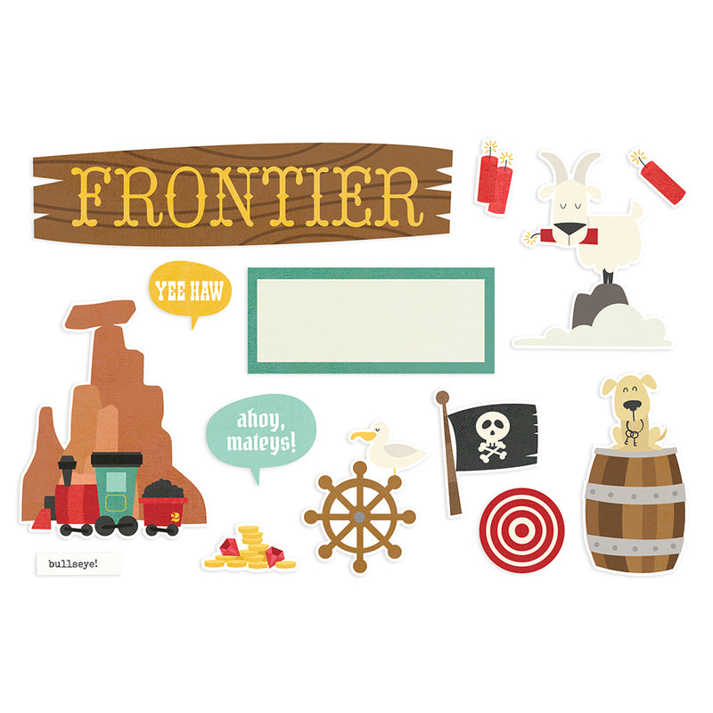 Say Cheese Frontier at the Park - Simple Pages Page Pieces