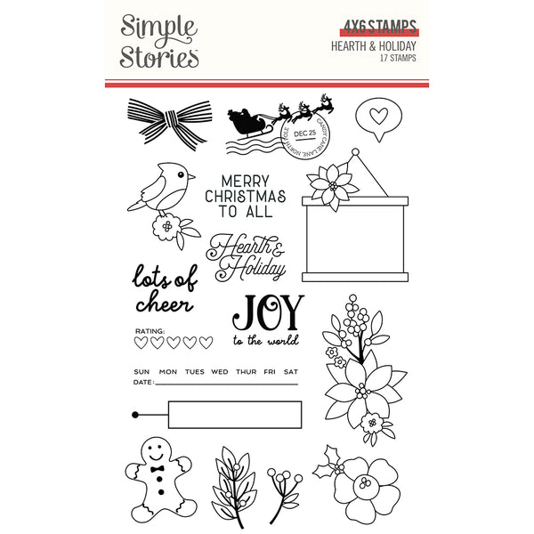 Hearth & Holiday - Stamps