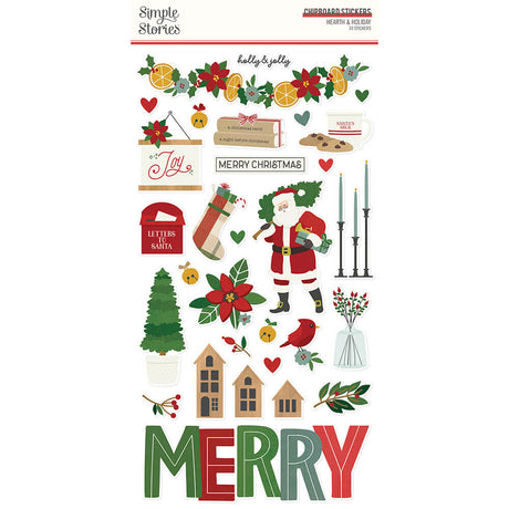 Hearth & Holiday - 6x12 Chipboard