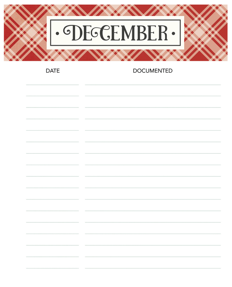 Hearth & Holiday - 6x8 SN@P! Holiday Binder