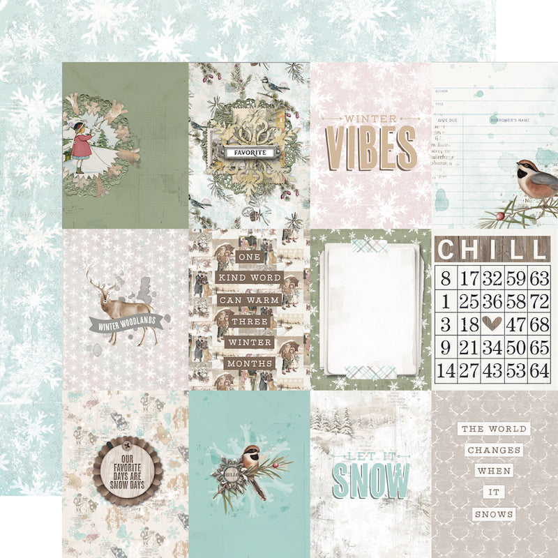 Simple Vintage Winter Woods - Collection Kit